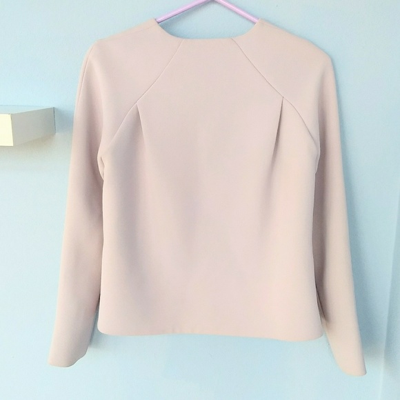 NWOT Derek Lam 10 Crosby lilac Hi-Lo zip jacket - Picture 5 of 10